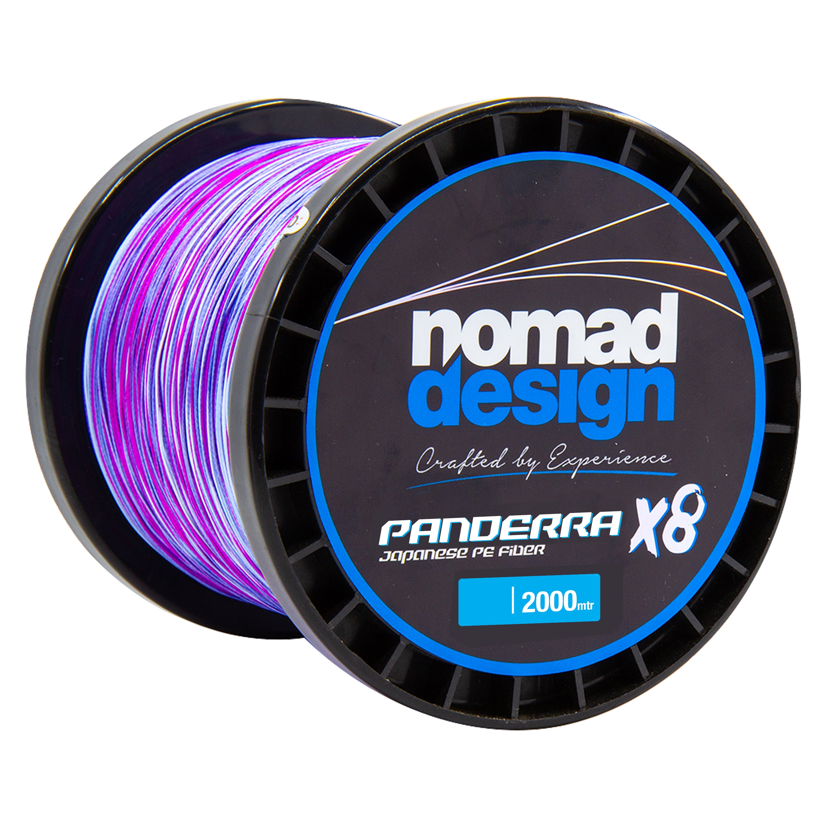 Nomad Design Panderra 8x 200m Multi Colour Braid Fishing Line #8lb