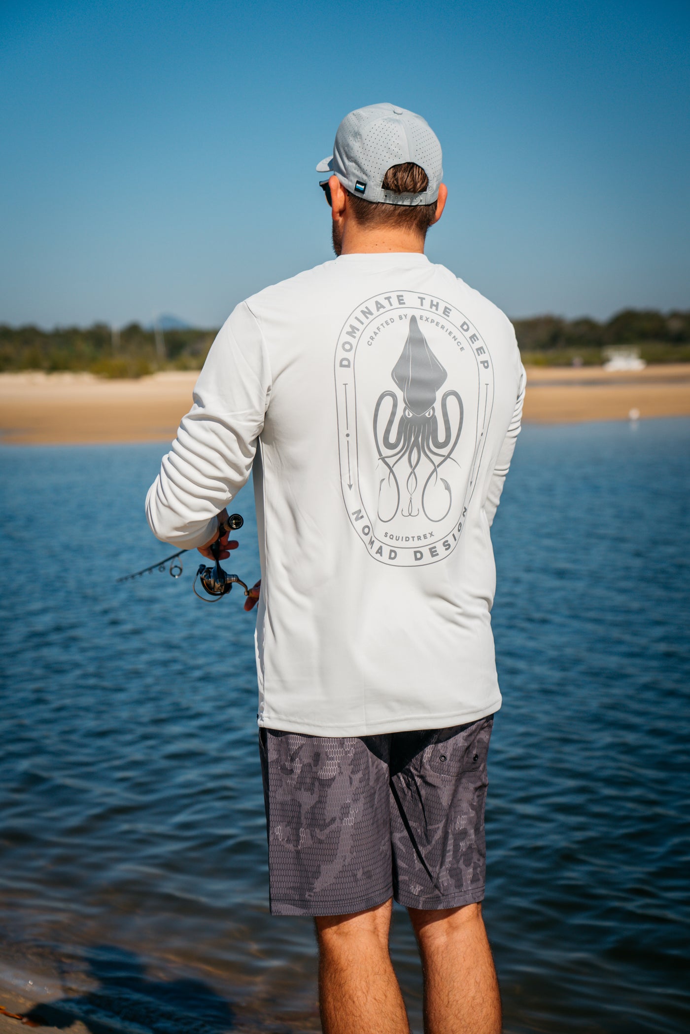 Tech Fishing Shirt - Squidtrex Domination