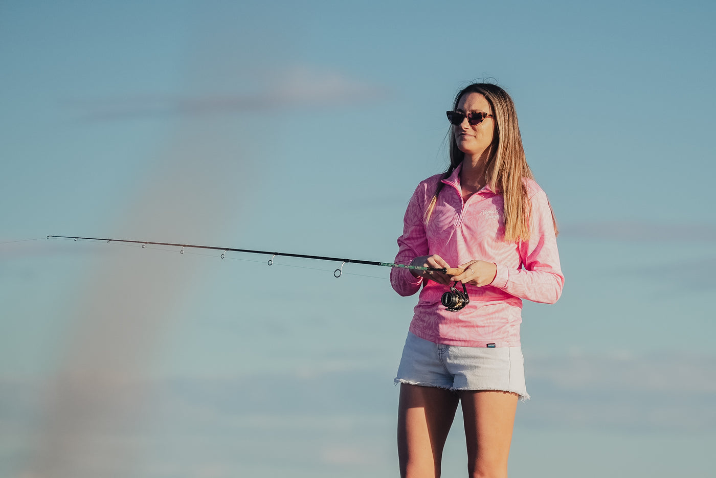 Womens Collared Fishing Jersey - Luguna