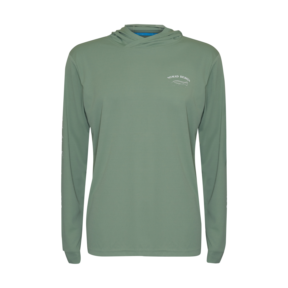 Hooded Tech Fishing Shirt - GT Sunset