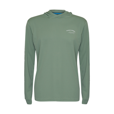 Hooded Tech Fishing Shirt - GT Sunset