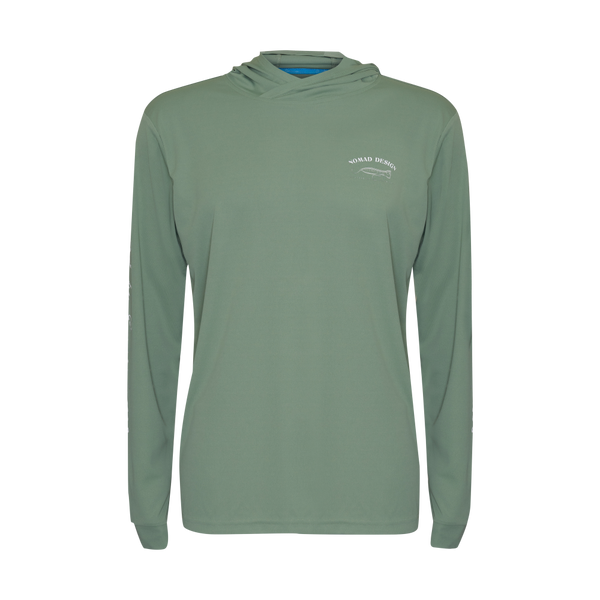 Hooded Tech Fishing Shirt - GT Sunset